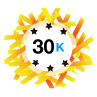 30K Karma - Has at least 30,000 karma points.