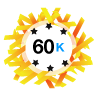 60K Karma - Has at least 60,000 karma points.